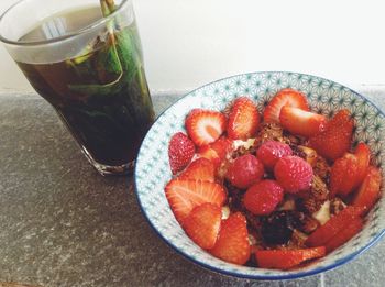 Close-up of food in bowl