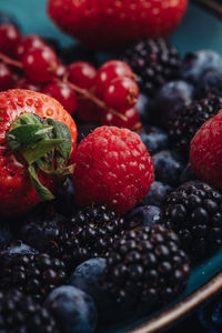 Close-up of strawberries