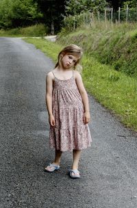 Full length portrait of girl