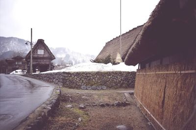 Snow covered landscape