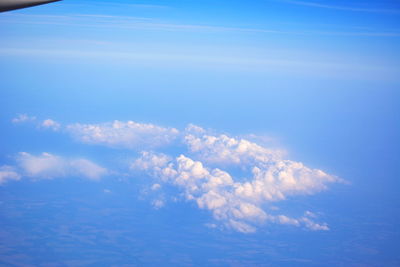 Low angle view of clouds in sky
