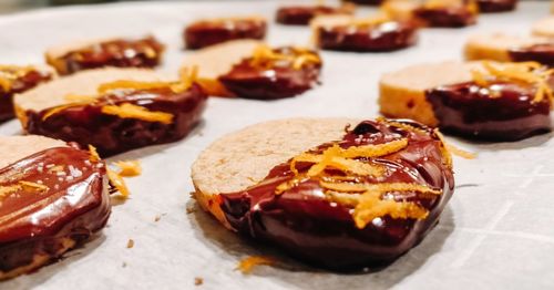 Close-up of food served on table
