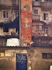 View of old building