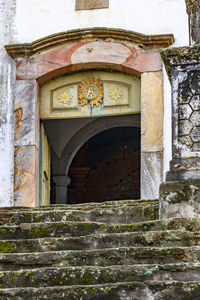 Low angle view of old building