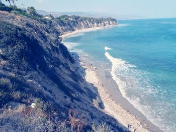 Cliffs by sea