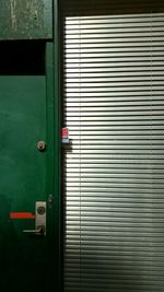 Closed door