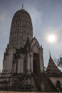 Low angle view of a temple