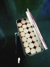 Close-up of cigarettes 