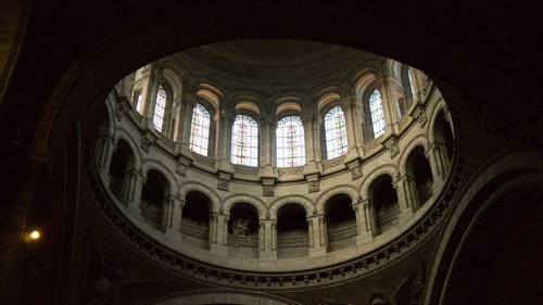 Low angle view of a window