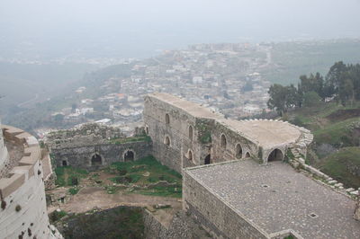 View of old building in city