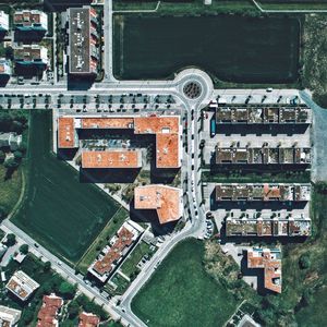 Aerial view of cityscape