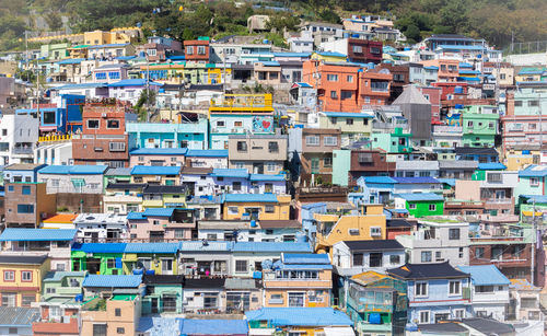 Colorful houses of gamcheon culture village