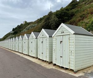 Beach huts