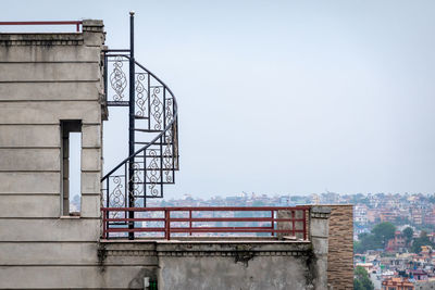 Built structure against clear sky