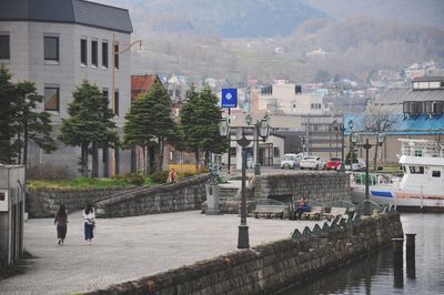 View of buildings in city