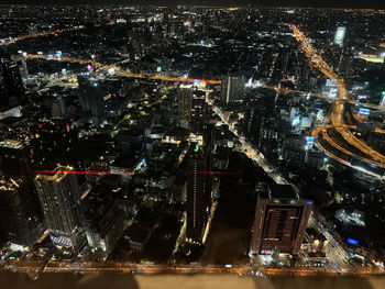 Bkk night city view