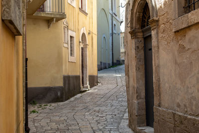 An ancient street in ragusa ibla
