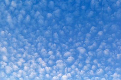 Low angle view of clouds in sky