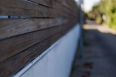 Close-up of wood