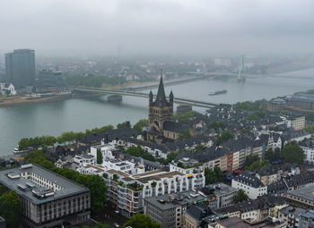 View from cologne cathedral