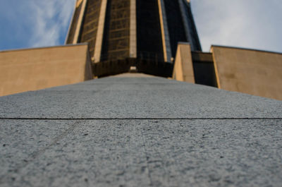 Low angle view of historical building