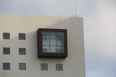 Low angle view of building against sky