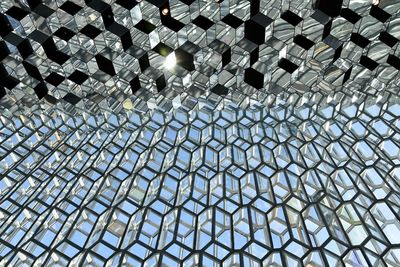 Full frame shot of patterned ceiling