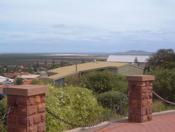 View of built structures against the sky