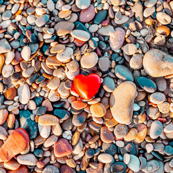 Full frame shot of stones