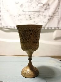 Close-up of drink on table