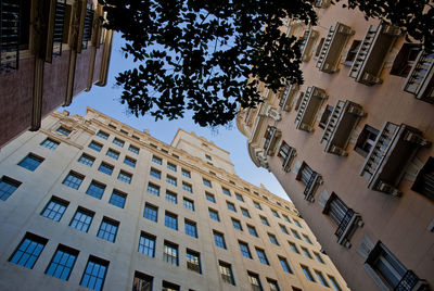 Low angle view of skyscraper