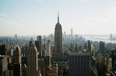 Cityscape against sky