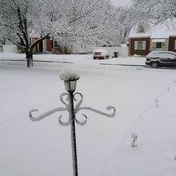 Snow covered road