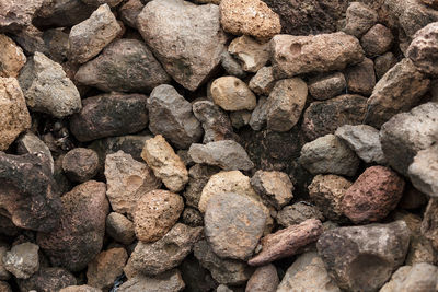 Full frame shot of rocks