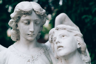 Close-up of statue