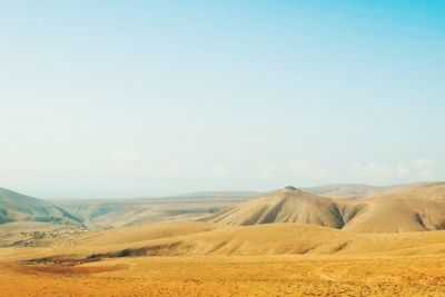 The abandoned side of fuerteventura