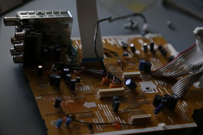 A picture of a circuit board