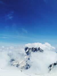 Low angle view of clouds in sky