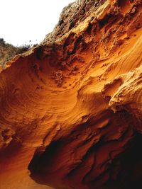 Rock formations in a desert