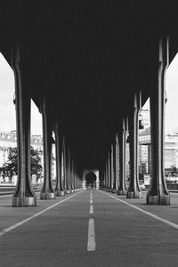 Panoramic view of bridge in city