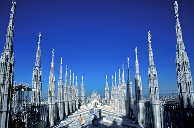 On the duomo, cathedral roof 