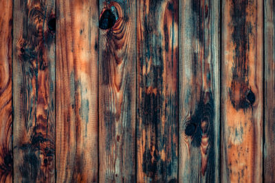 Dark brown wood texture with natural striped pattern for background, wooden surface