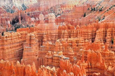 View of rock formation