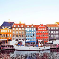 Buildings at waterfront