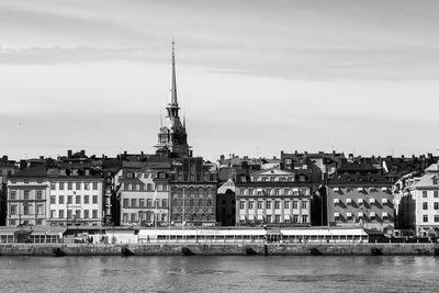 River with buildings in background