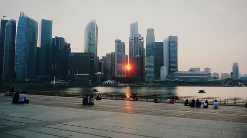 City skyline against sky