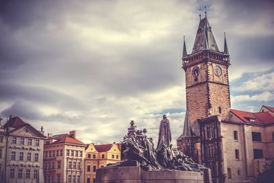 Low angle view of cathedral against sky