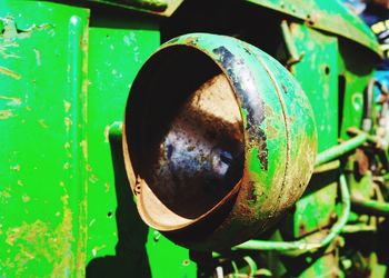 Close-up of rusty metal