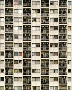 Full frame shot of residential building