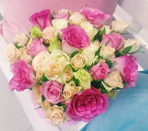 Close-up of rose bouquet